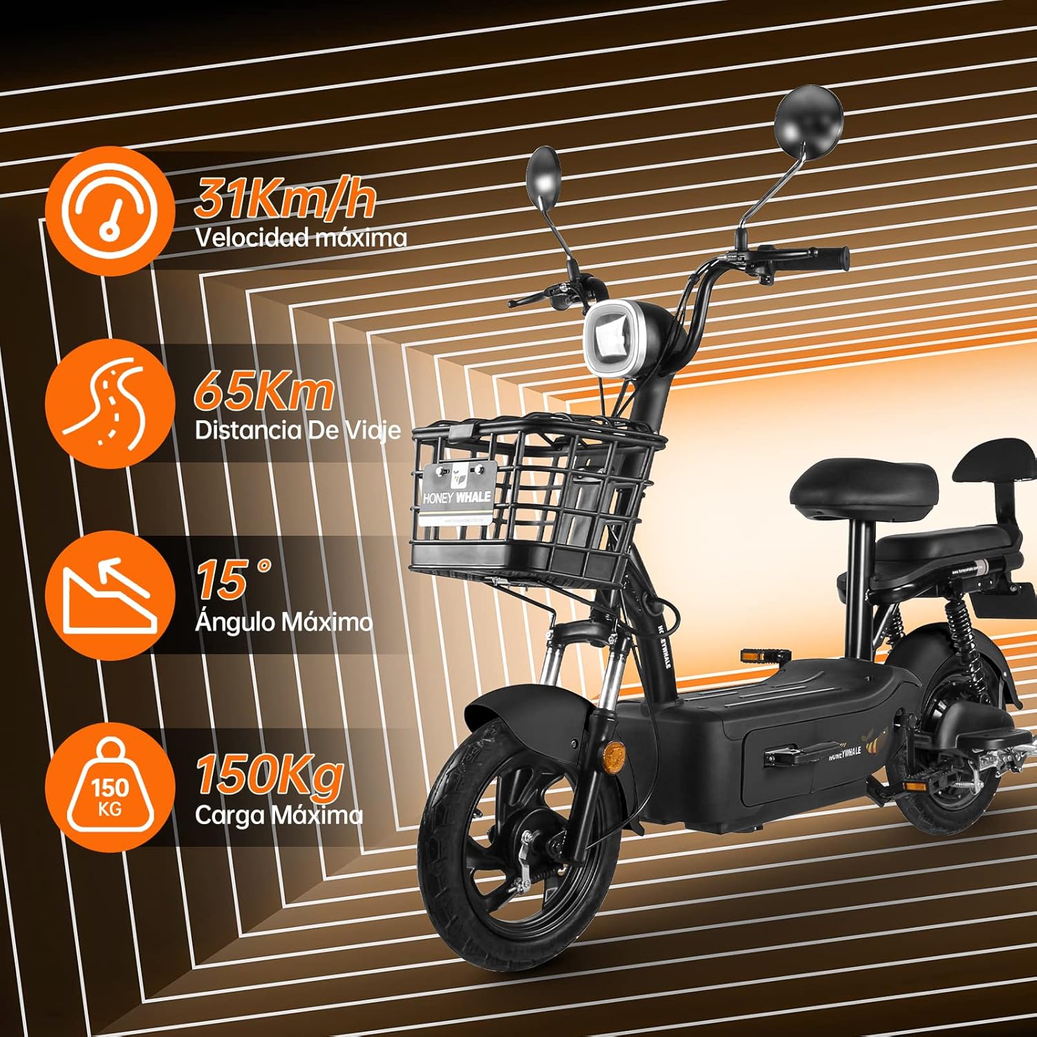 Bicicleta electrica honey