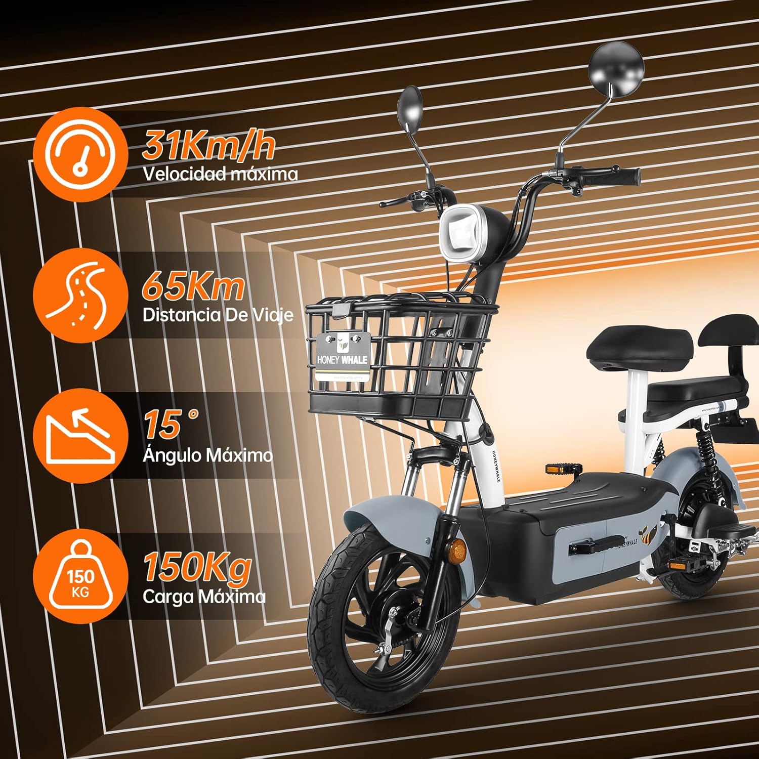 Bicicleta electrica honey
